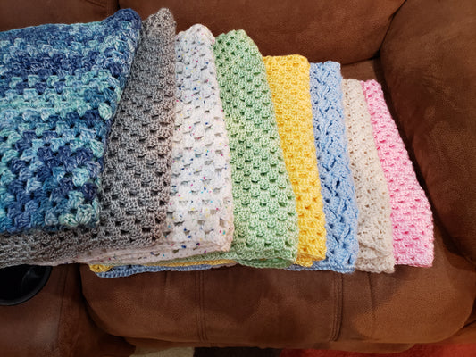 Granny Square BABY BLANKETS